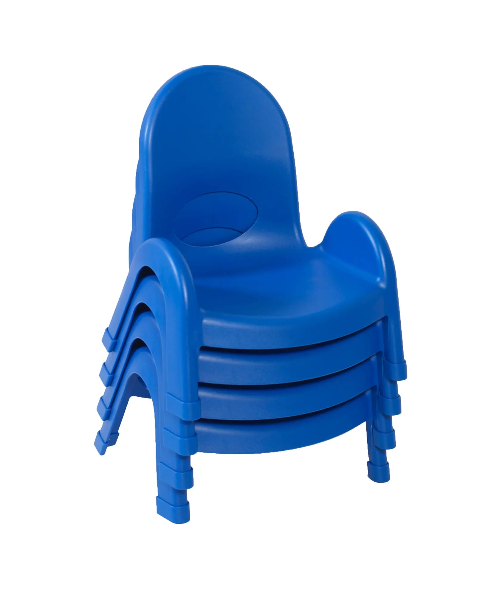 #46121 Value Stack 5" Child Chair - 4 Pack - Royal Blue