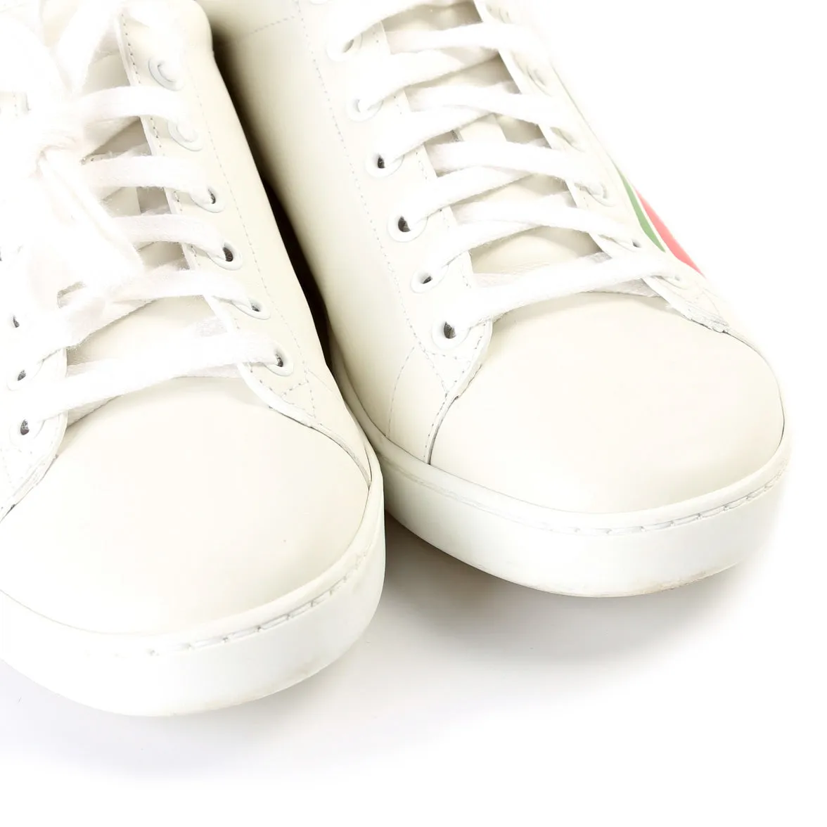Ace Logo Leather Sneakers Size 38.5