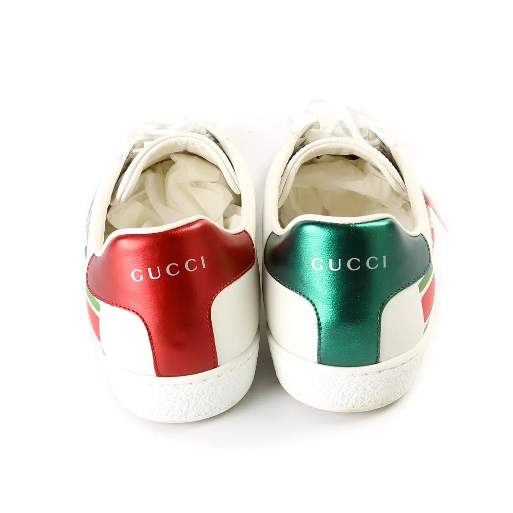 Ace Logo Leather Sneakers Size 38.5
