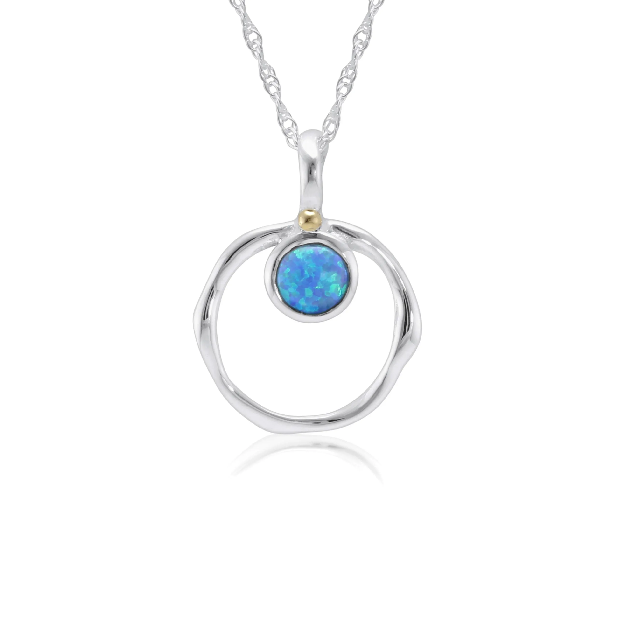 Banyan Vibrant Blue Opalite Necklace