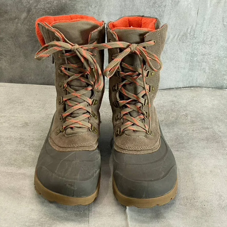 BARETRAPS Women's Mushroom Yasmen Lace-Up Waterproof Boots SZ 10
