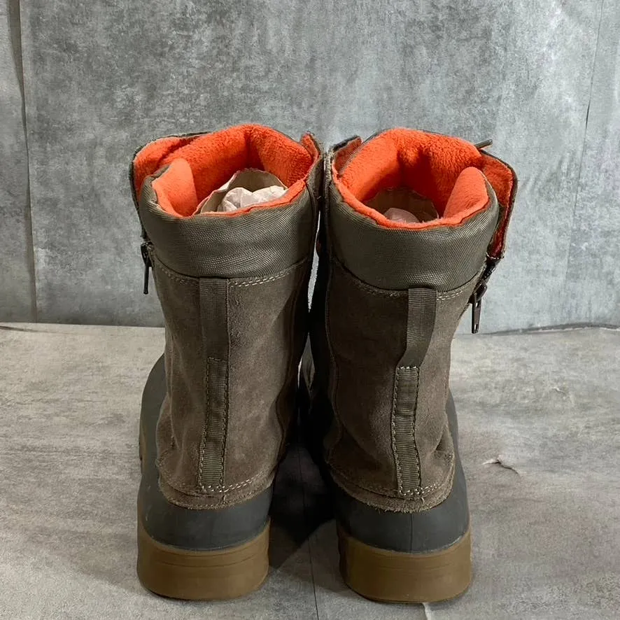 BARETRAPS Women's Mushroom Yasmen Lace-Up Waterproof Boots SZ 10