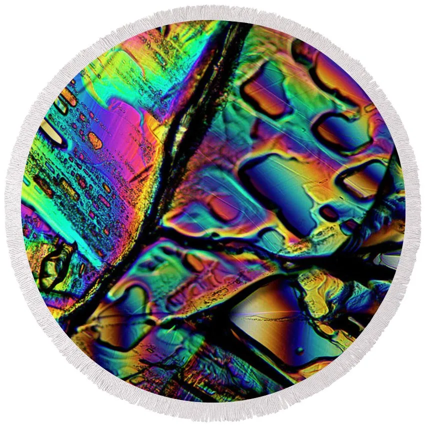 Blithe - Round Beach Towel