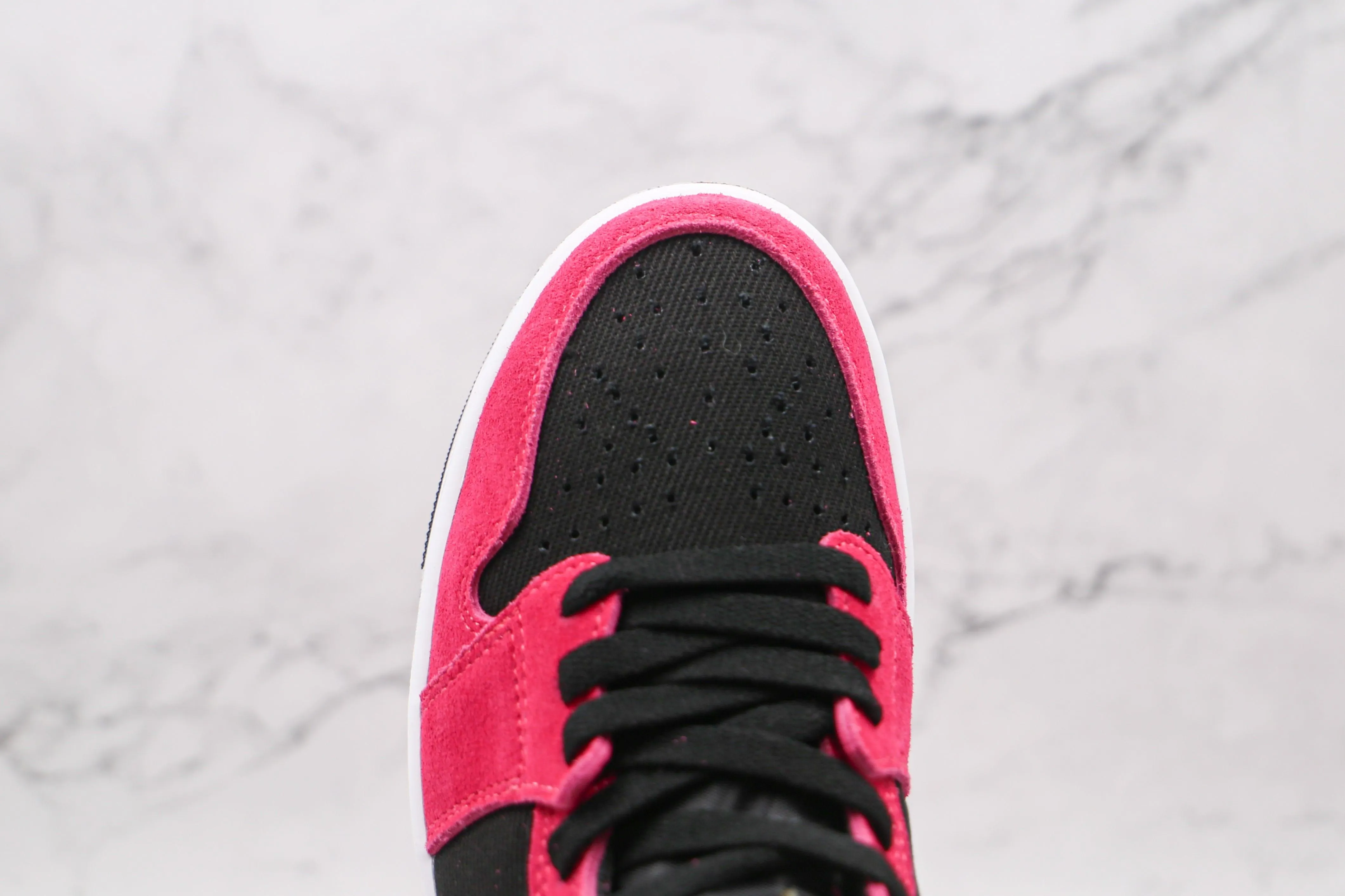 Custom RED Jordan 1 High Q Zoom Air ( Customs And Box ), Jordan 1 Sneakers Active