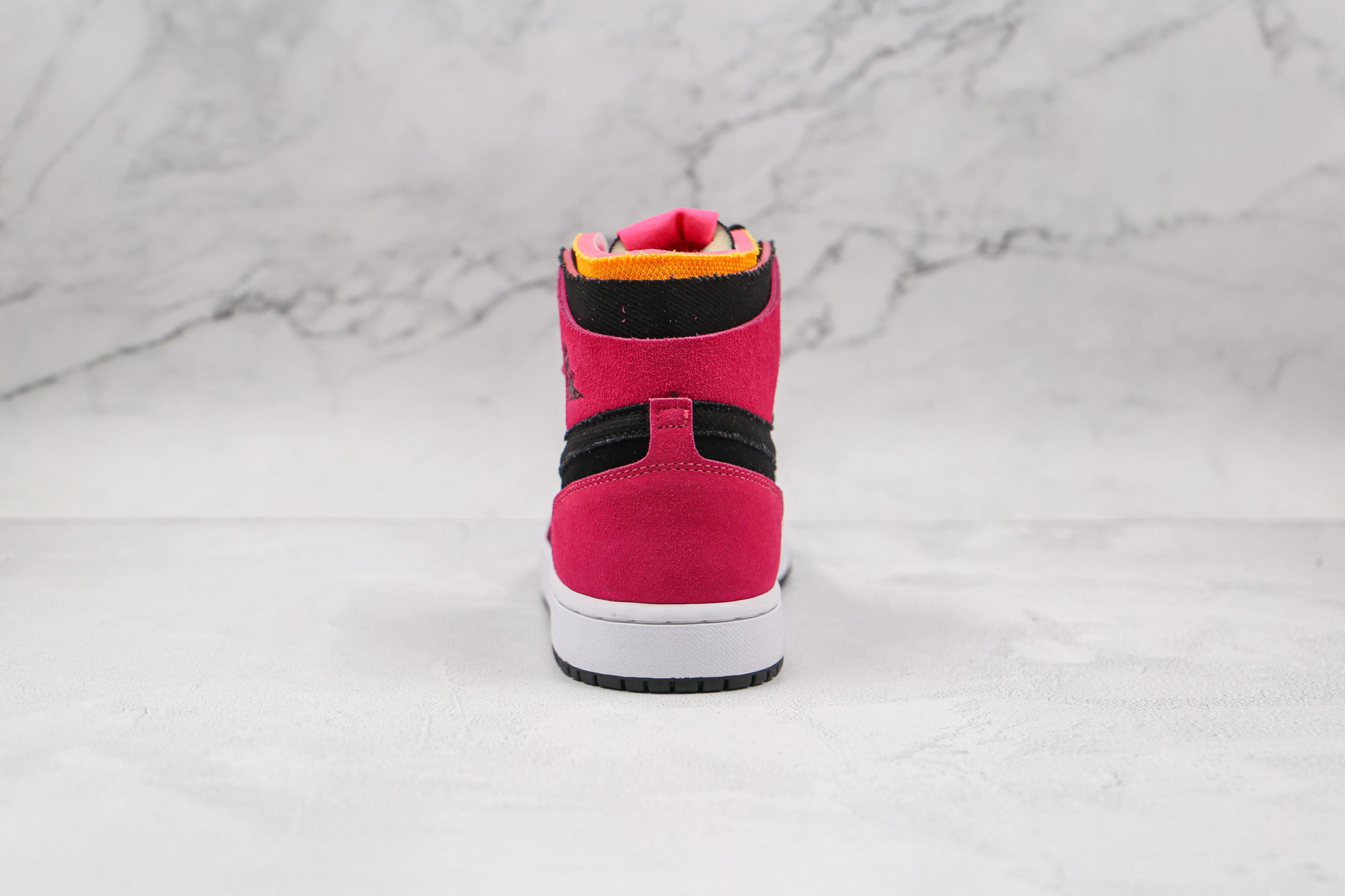 Custom RED Jordan 1 High Q Zoom Air ( Customs And Box ), Jordan 1 Sneakers Active