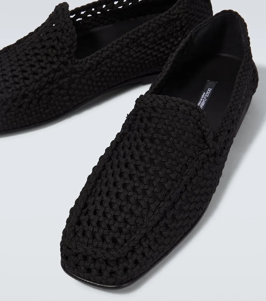 Dolce&Gabbana Crochet loafers