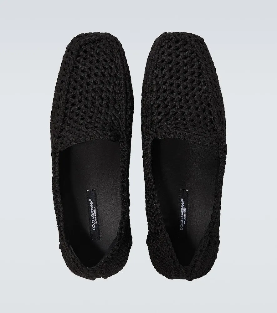 Dolce&Gabbana Crochet loafers