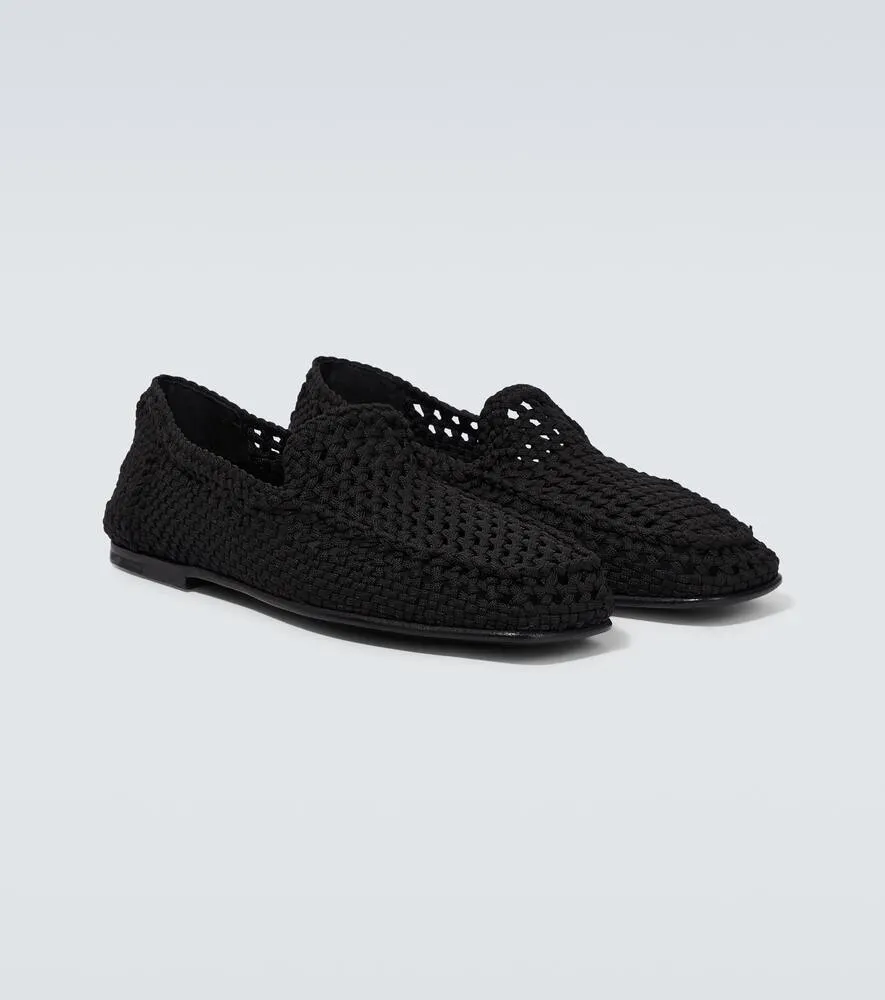 Dolce&Gabbana Crochet loafers