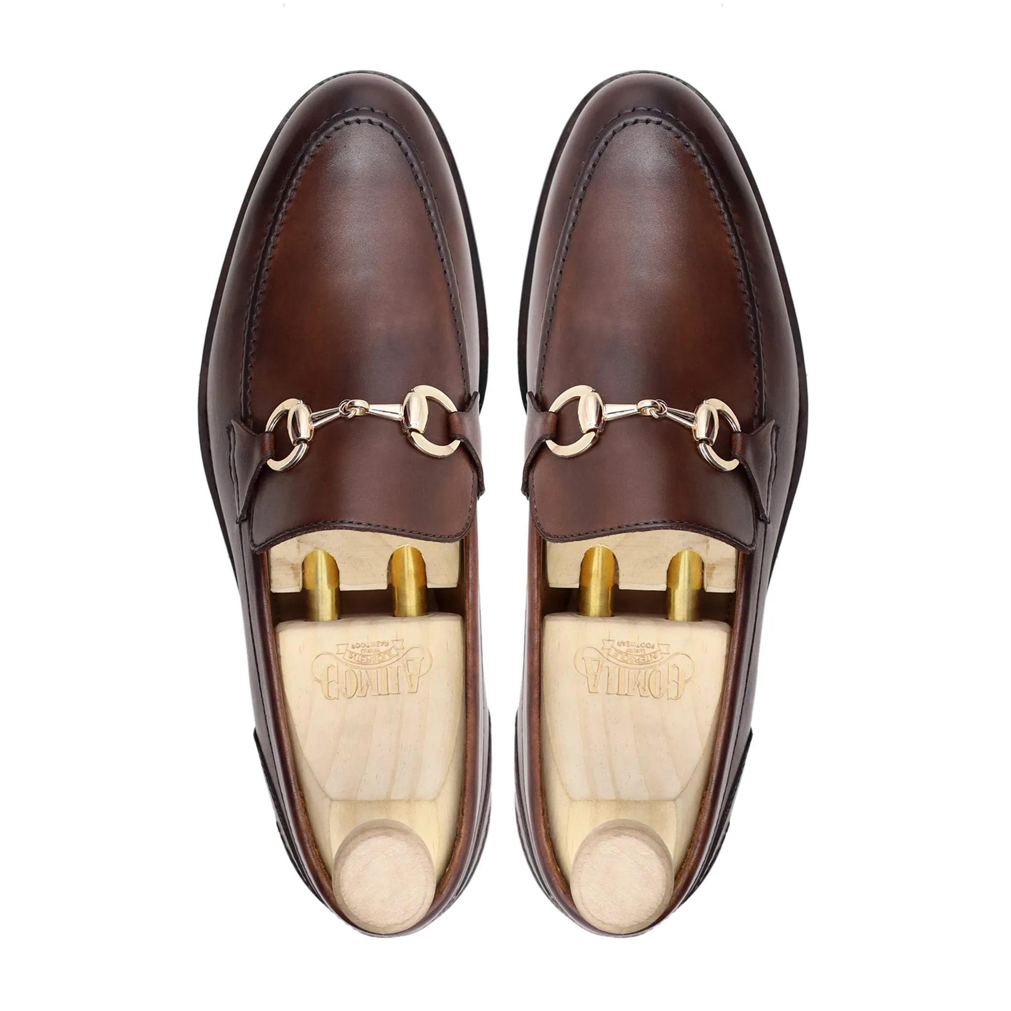 Stam - Men's Brown Calf Leather Loafer