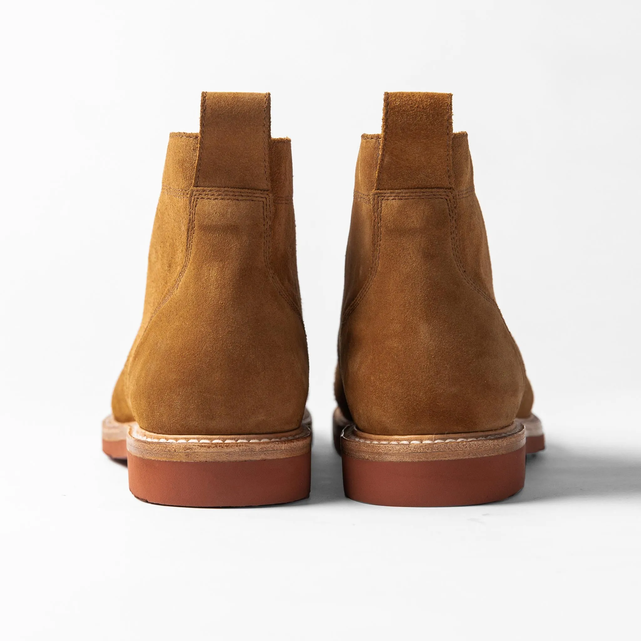 The Trench Boot in Butterscotch Weatherproof Suede