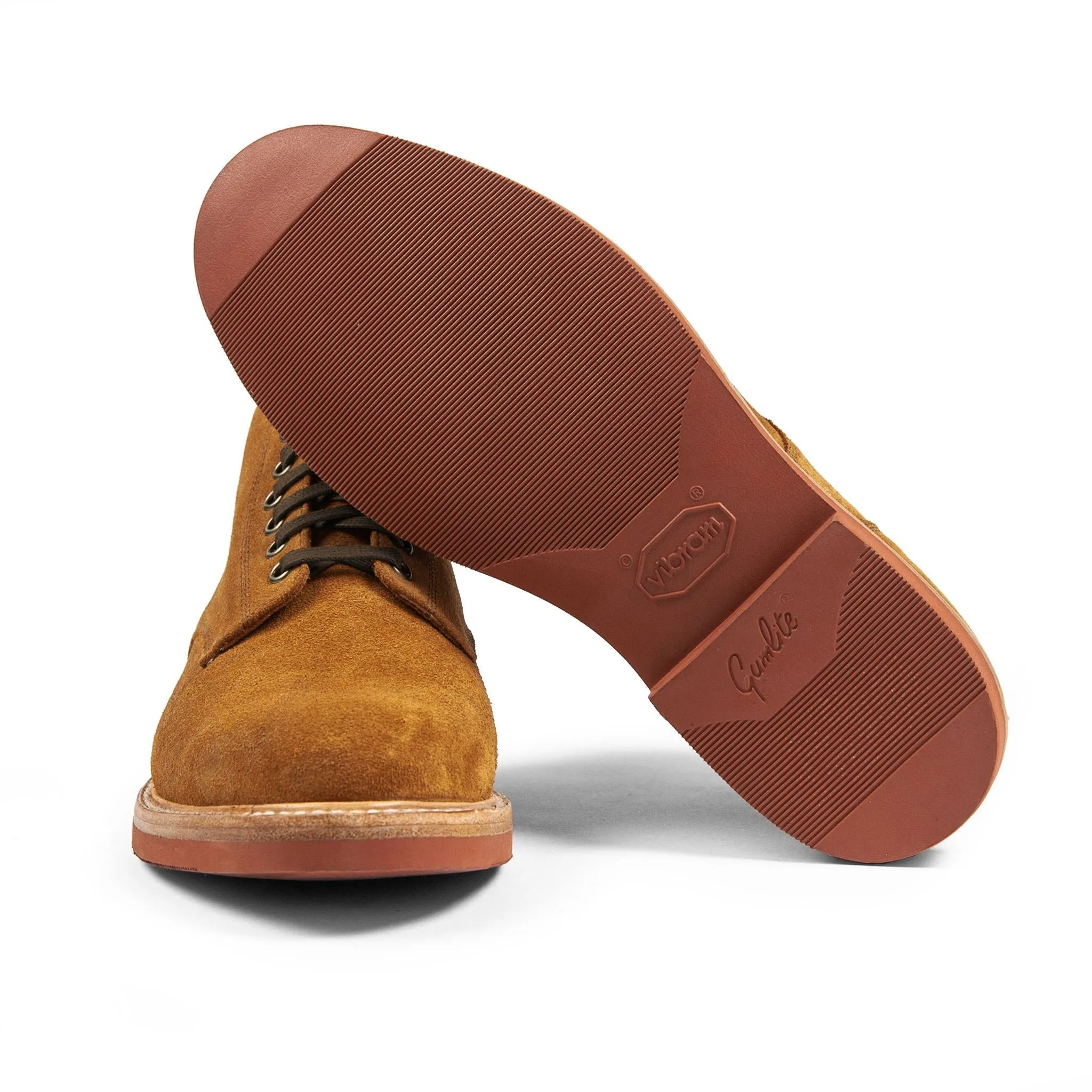 The Trench Boot in Butterscotch Weatherproof Suede