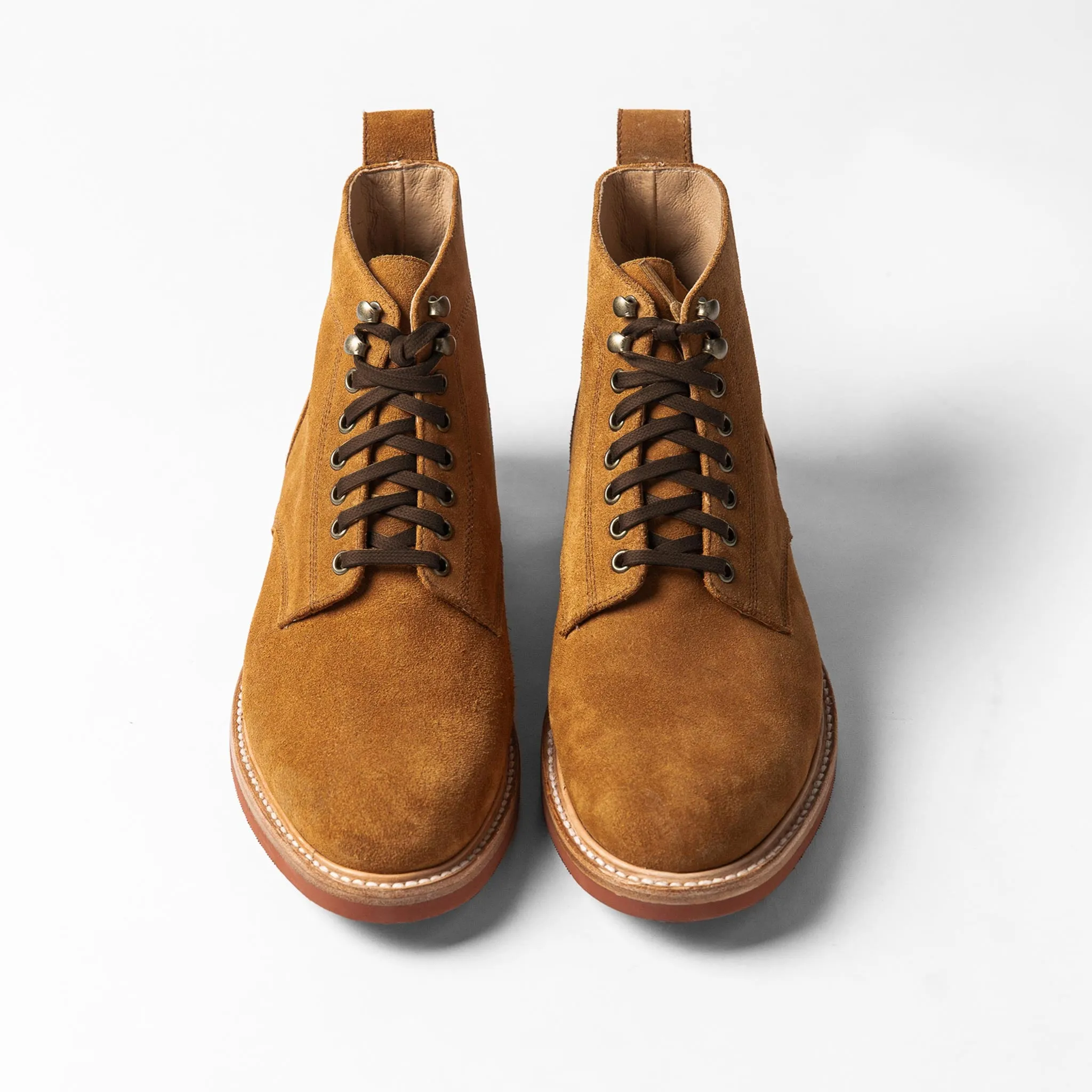 The Trench Boot in Butterscotch Weatherproof Suede