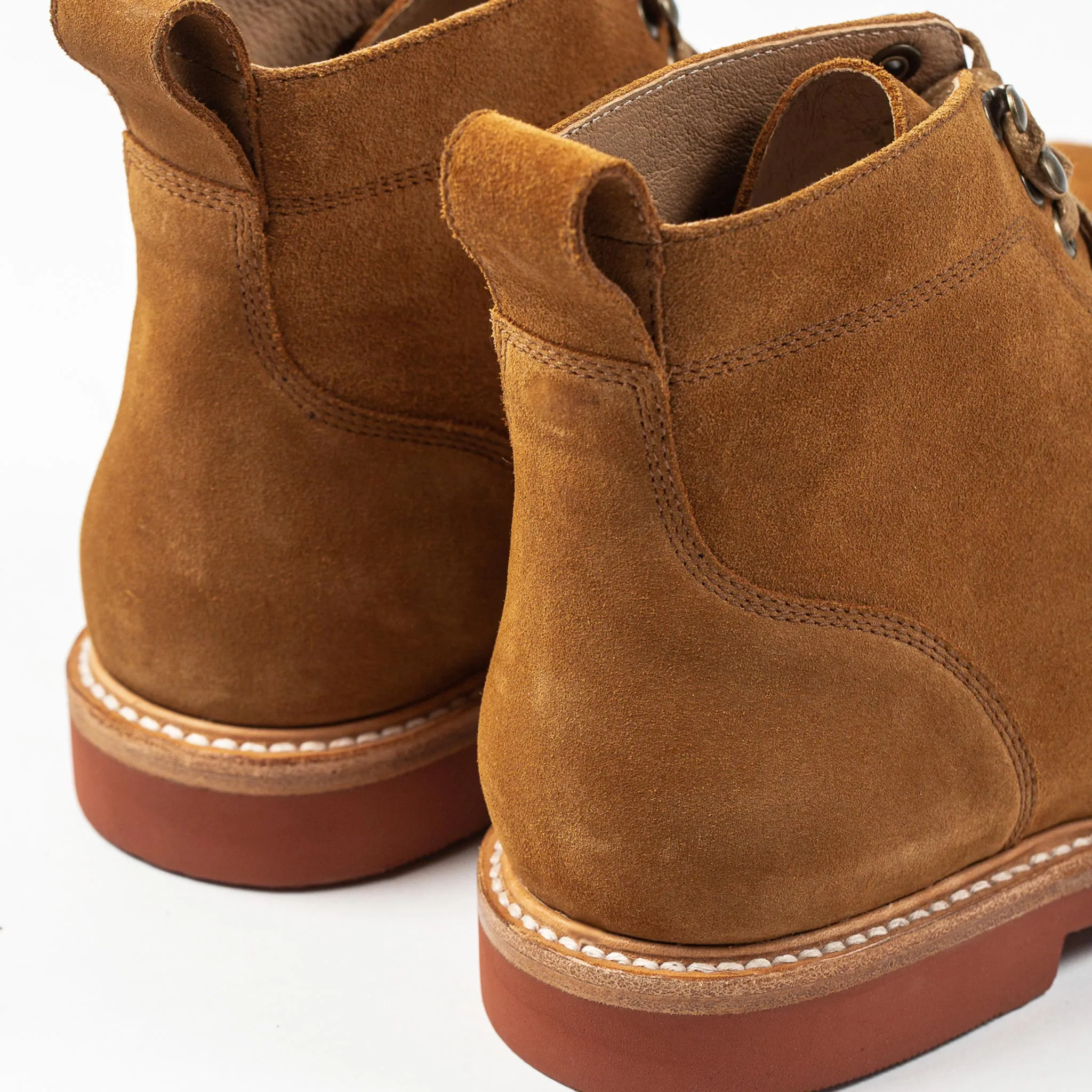 The Trench Boot in Butterscotch Weatherproof Suede