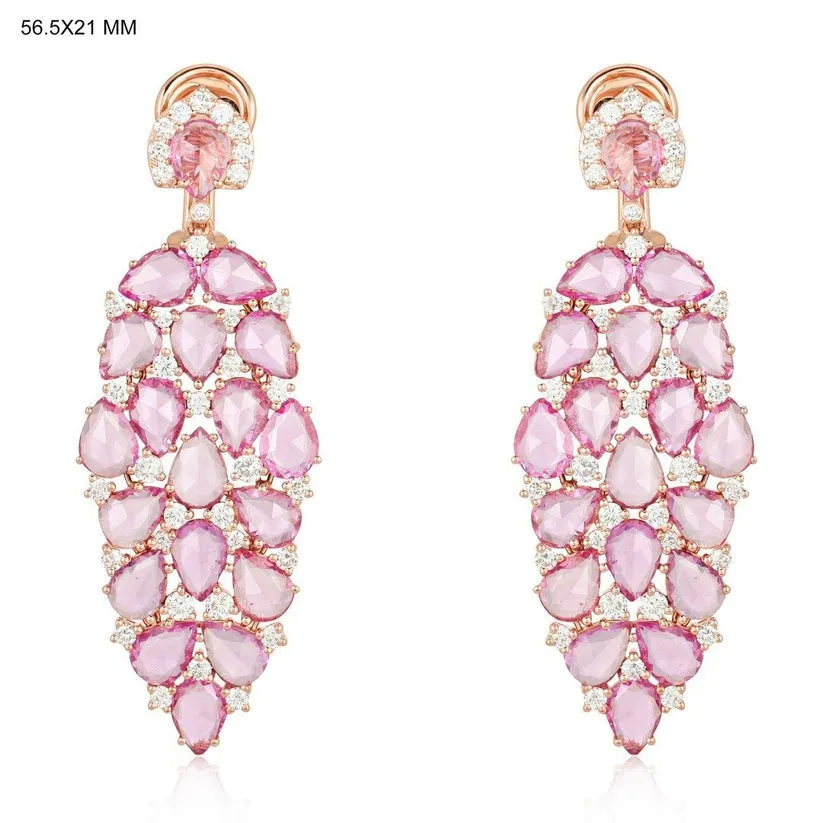 Vibrant Diamond Drop Danglers Earrings