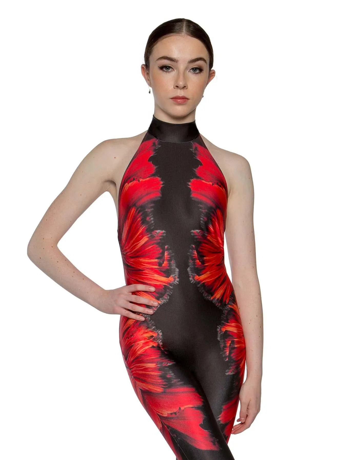 Vibrant Halter Unitard